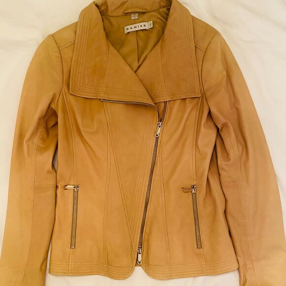 Daniel Leather Moto Jacket - Picture 1 of 11